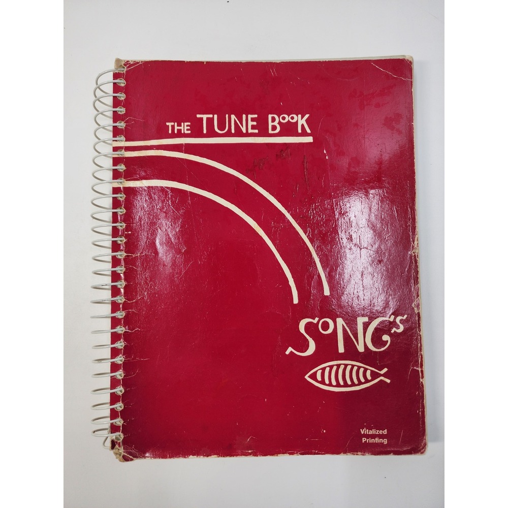 The Tune Book Songs Yohann Anderson 1982 SpiralBound Songbook 750+ Songs Vintage